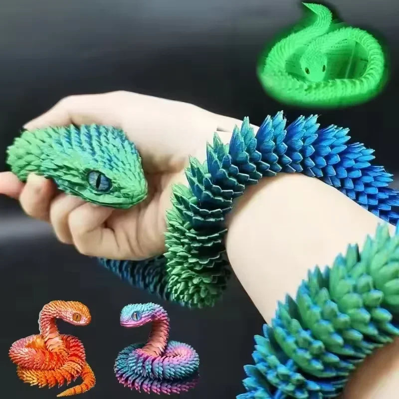 3D Printed Fidget Snake