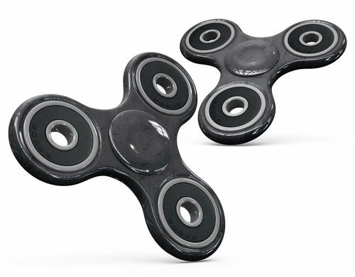 Black And Gray Textured Sky Full-Body Fidget Spinner Skin-Kit